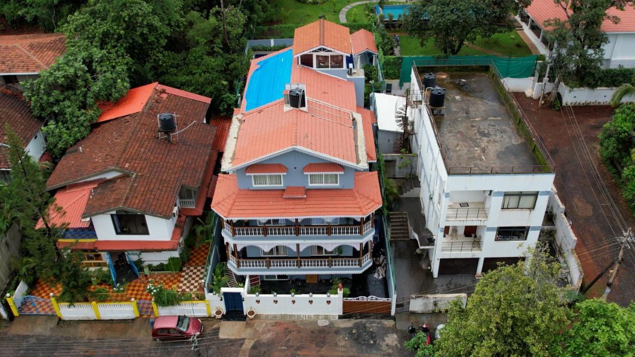 Elivaas 5 Bhk With Pvt Pool, Entertainment Room & Glass House - Bludoor Marmagao Exterior foto