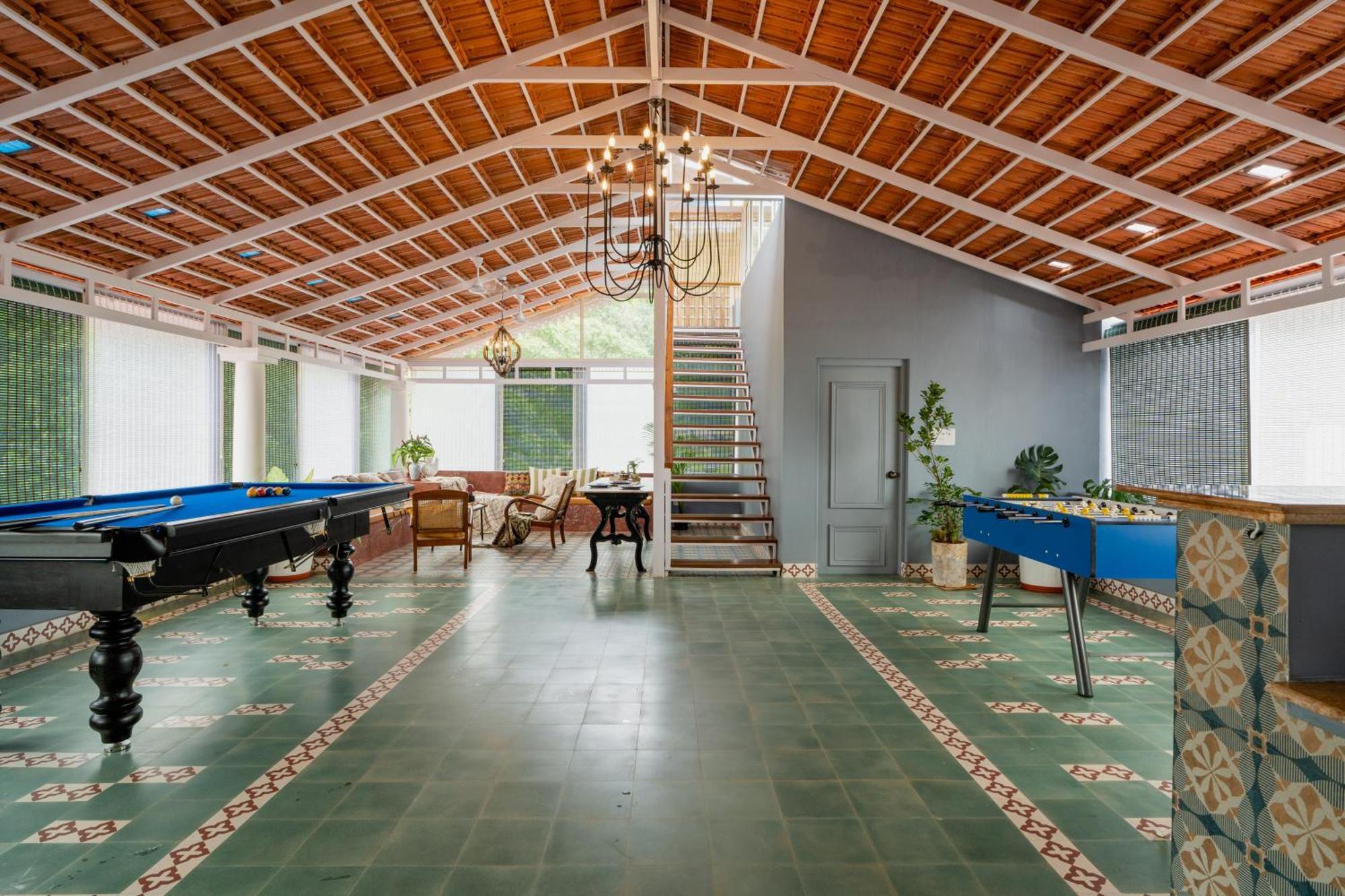 Elivaas 5 Bhk With Pvt Pool, Entertainment Room & Glass House - Bludoor Marmagao Exterior foto